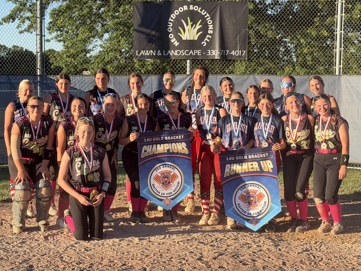 EricaSmith29346's tweet photo. My team finished 2nd in the Gold Bracket, I was honored to receive the Batter Up for Autism Full Potential Award. This award is given to a player who truly represents the spirit of softball by showing pride, demonstrating strong character, and always lifting up their teammates. https://t.co/yDuUs3NYGj