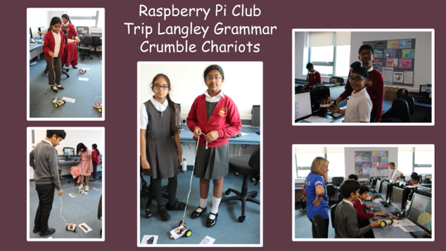 Computing_CVS's tweet photo. Castleview's Raspberry Pi club were treated to a brilliant coding workshop. They were challenged to code their crumble chariots to move forwards and backwards as well as performing some turning manoeuvres.
@DigSchoolhouse @CodeClub @Jam_Coding @RaspberryPi_org @Raspberry_Pi https://t.co/BI41s46mER