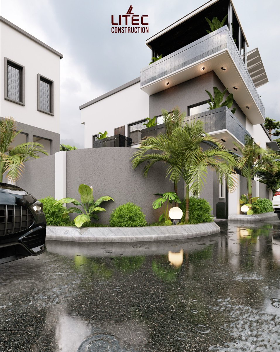 litecgroup's tweet photo. Luxury is in the details. This Asaba residential concept combines executive accommodation, functional planning, and premium design on 836sqm.
#ConstructionNG #BuildNigeria #LitecConstruction https://t.co/0a7lC2qYmc