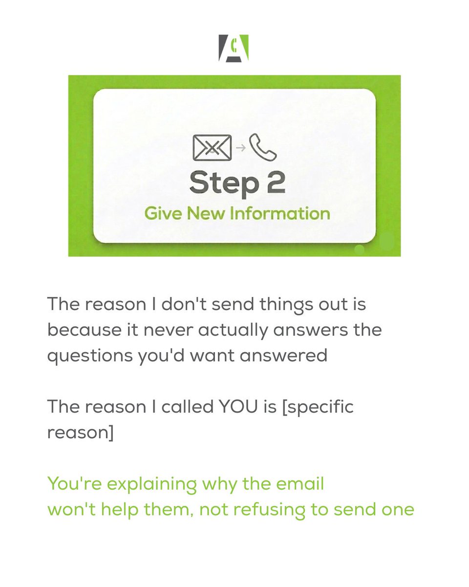 AutomaticAppts's tweet photo. PART 2
“Just send me an email” usually means “end the call.”
Don’t just send it.
Explain why a quick conversation will answer more than any email can.
That’s how meetings get booked.
#ColdCalling #B2BSales #SalesObjections #AppointmentSetting https://t.co/Zp8rpPtXed