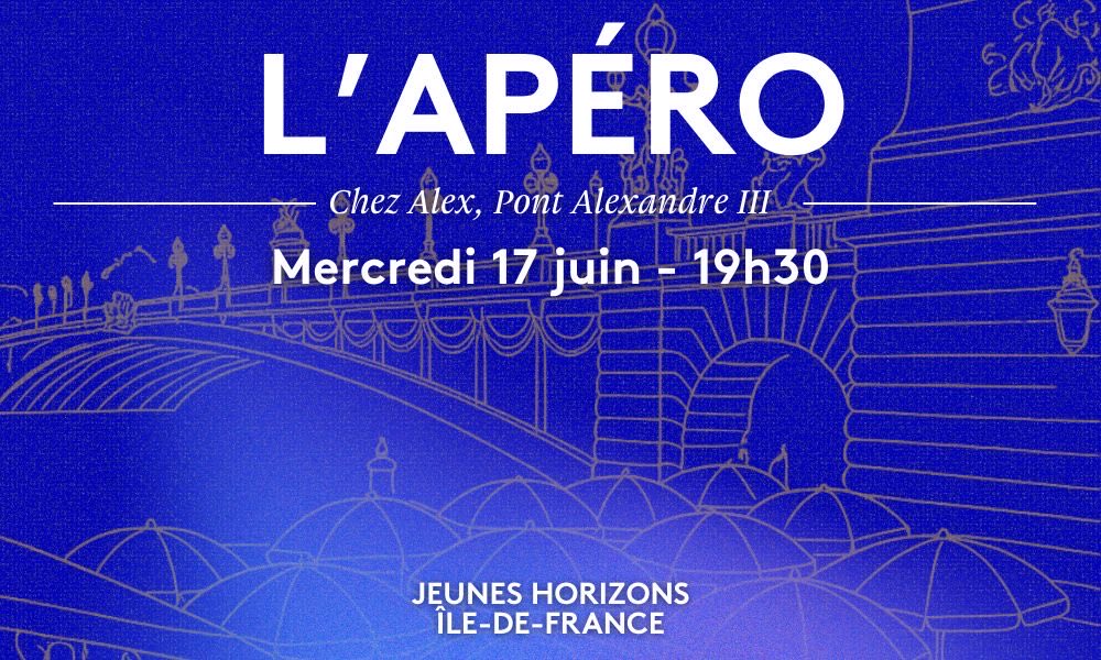 lisaberdah's tweet photo. 🍸 Apéro des Jeunes Horizons Île-de-France
📅 Mercredi 17 juin à 19h30 📍 Chez Alex, 8 Port des Invalides, 75007
🌞 Viens partager un apéro convivial et gratuit sur une terrasse en bord de Seine.
⚠️ Places limitées, inscription obligatoire.
👇 Liens en thread #JHavecPhilippe https://t.co/cST72bhpCq