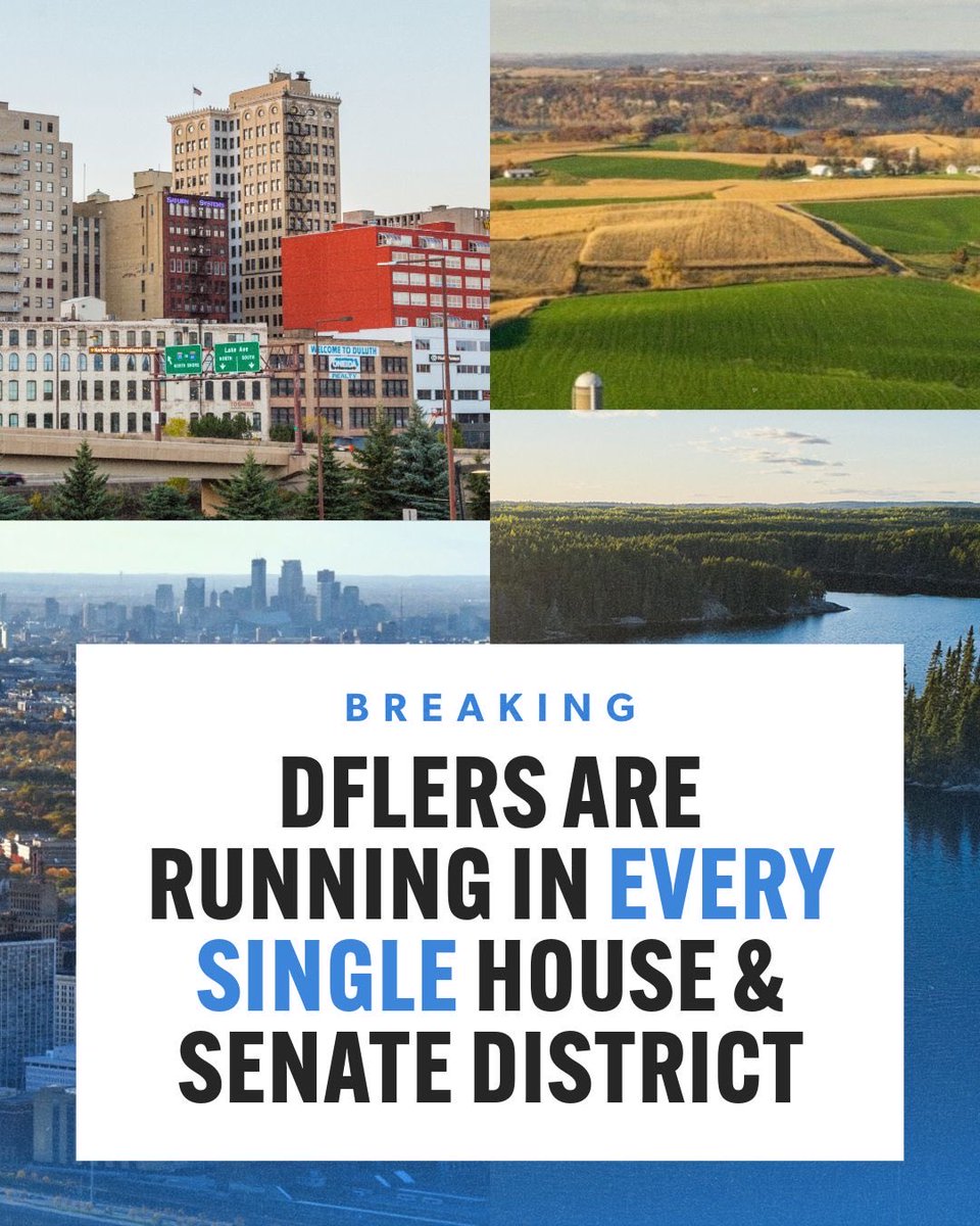 ForMn07's tweet photo. All 201 races in Minnesota have a DFL candidate for voters to chose this November! The voters across the state can get their voices heard by electing the DFL candidates. DFL stands up for all Minnesotans! https://t.co/CXVGXSQMUM