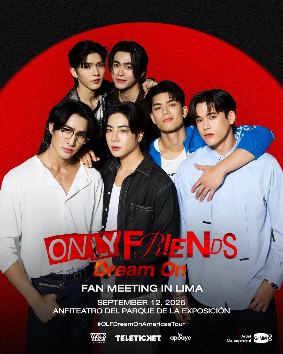 WorkShowsPE's tweet photo. Este 12 de septiembre, vive una experiencia única junto al elenco de Only Friends: Dream On en el Only Friends 1st Fan Meeting, en el Anfiteatro del Parque de la Exposición.

🎫Entradas en Teleticket (Capacidad limitada)
Inicio de venta: 10 de junio con todos los medios de pago. https://t.co/6UMZKvrbze