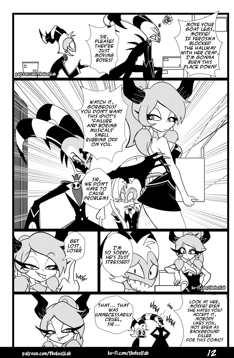 lustglitter's tweet photo. 😈🔥 Loona and Millie got into trouble (again) and things got... pretty dirty.
Full uncensored version
Follow me for weekly updates, sketches, and more spicy content!
#helluvaboss #hazbinhotel #loona #millie #fanart https://t.co/FbDOQfKOME