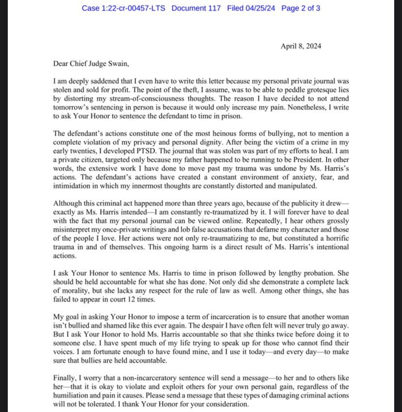 SikSigns's tweet photo. @JosephDawson4 i got her letter to the judge, and as usual you are wrong and believe the fke news lies. https://t.co/FFZZT6ESKX