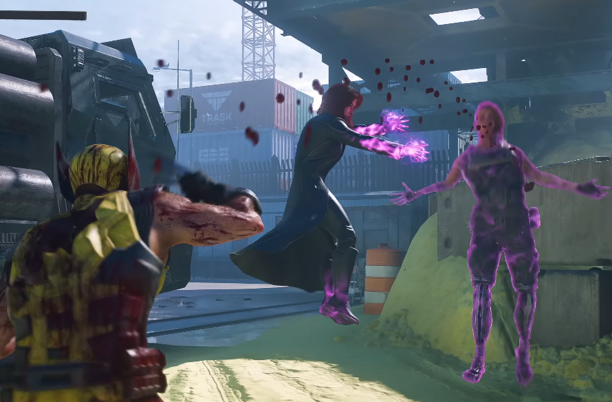 AmbiguousZenith's tweet photo. @shehhhd16812 @peytonpearson @naranciagaming I was gonna be a jackass about how a wolverine game can be too bloody, but I think I get it now. 
I think the size of the spray is alright, but the blood itself is too thick. And I don't really think it's too vibrant. https://t.co/tf3LncEdeI