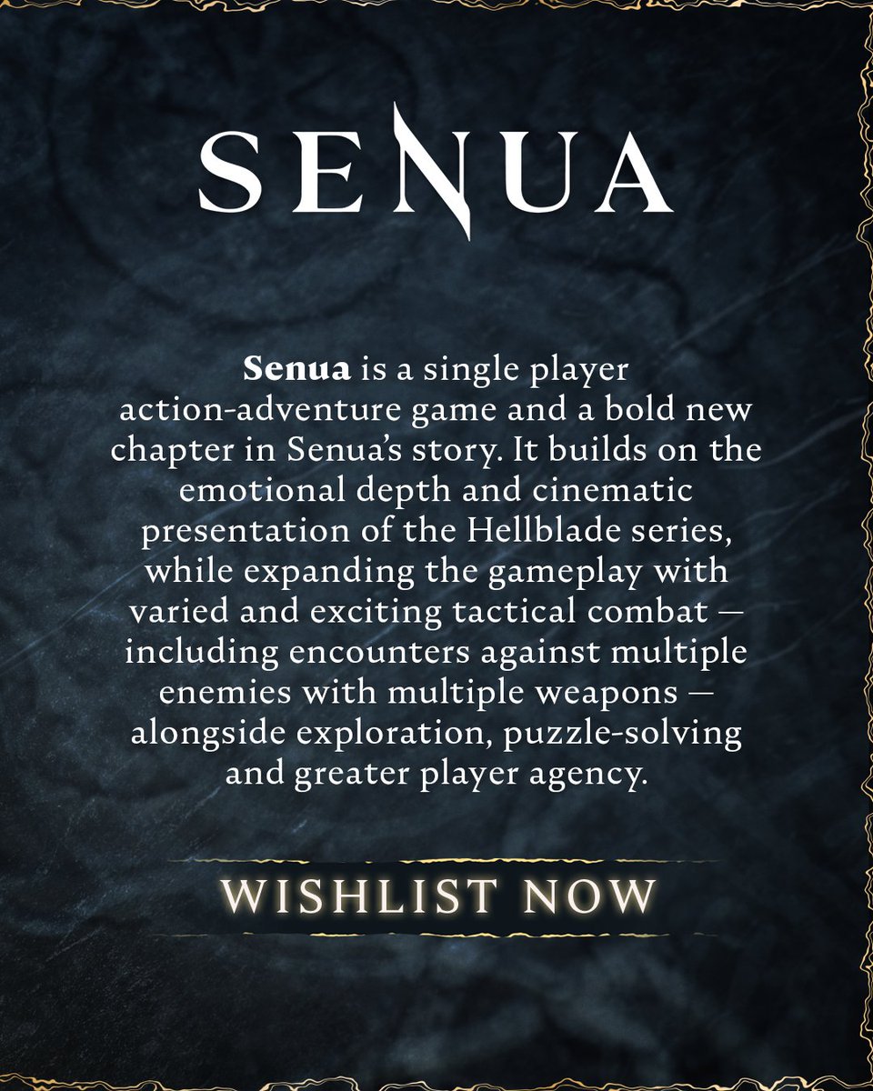 Senua tweet media