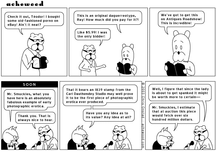 achewood's tweet photo. People think Ray got rich from EVERYBODY DANCE LIKE THERE'S ASS IN YOUR PANTS but remember this - https://t.co/xeUhlTjmN3 https://t.co/5YNAKhcz3y
