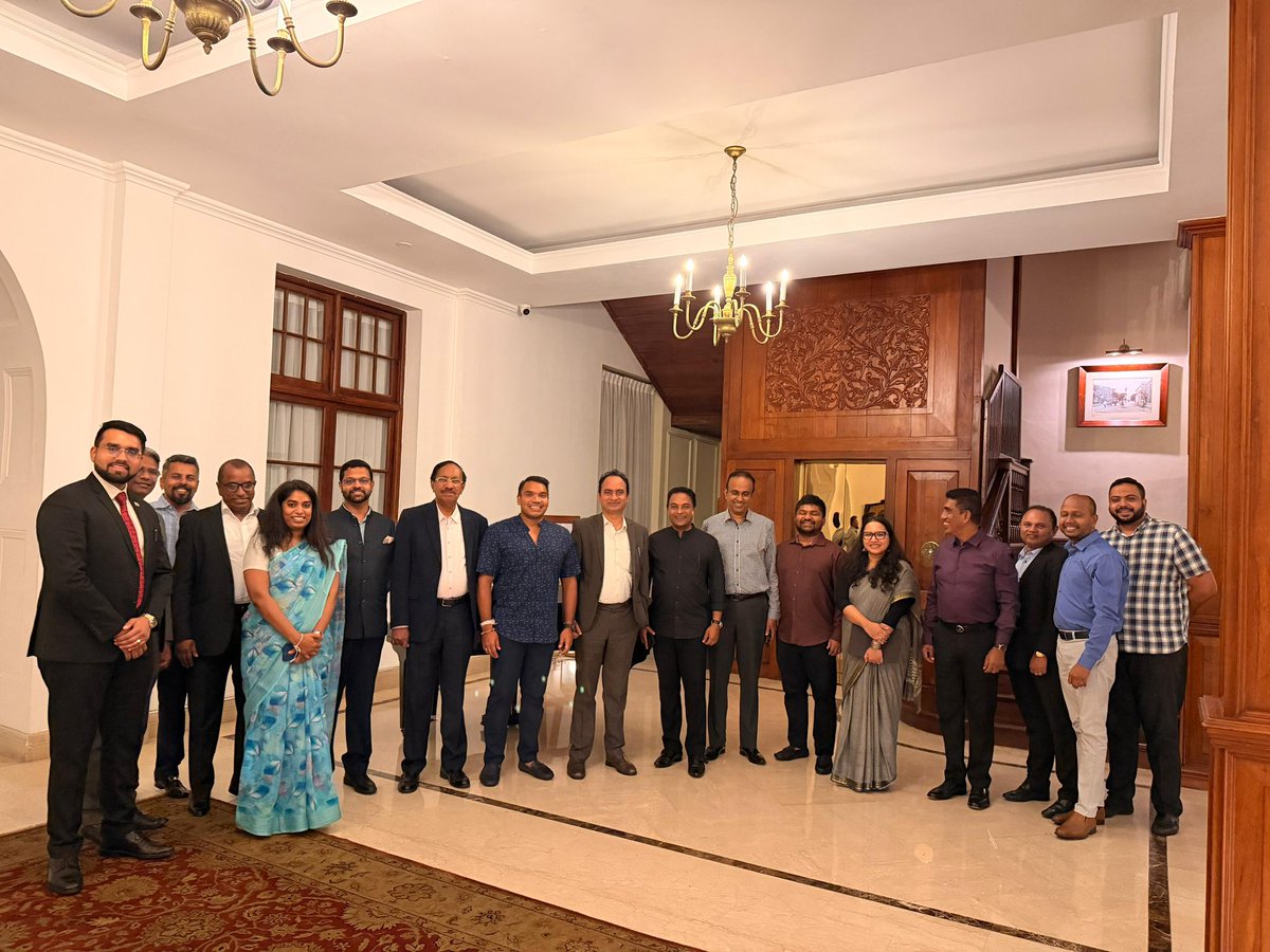 CassilingamG's tweet photo. All the best to Dr. @DrSatyanjal as you leave Sri Lanka after an outstanding chapter here. Thank you for the warmth, friendship, and good vibes throughout. Safe travels, see you again soon https://t.co/S2eNsH2HFN