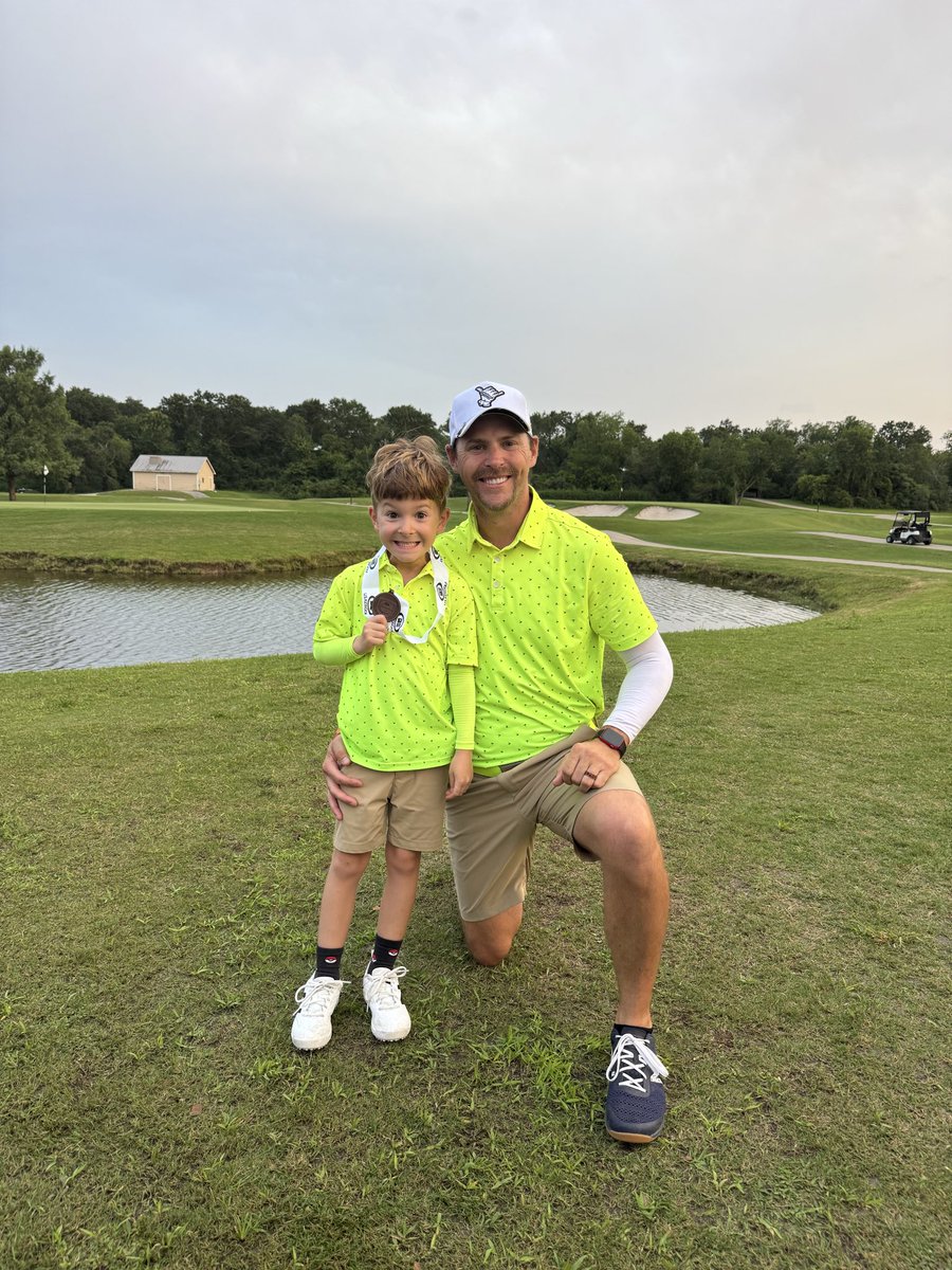 JRedDubDeuce's tweet photo. So proud of this kid. Placed 3rd in his 3rd tournament with a smooth 54! His putting and hitting straight consistently is improving so much! @uskidsgolf https://t.co/3FCrH3ZSZP