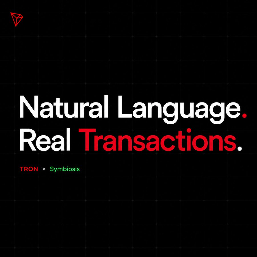 RichCoin79's tweet photo. 🚀 AI Agents Are Becoming a Gateway to Blockchain

One of the most exciting trends in technology today is the convergence of AI and blockchain.

For years, interacting with blockchain applications required users to understand wallets, bridges, networks, gas fees, and complex interfaces. While powerful, these systems often created barriers for mainstream adoption.

The integration between TRON and Symbiosis points toward a different future.

By enabling users to access cross-chain functionality through natural language interactions with AI, blockchain becomes more accessible, intuitive, and user-friendly.

Instead of learning complicated technical processes, users can simply express their intent and allow AI-powered systems to coordinate the required actions behind the scenes.

This represents more than a convenience upgrade.

It is a step toward an ecosystem where AI agents can help users navigate decentralized finance, move assets across chains, and interact with blockchain infrastructure in a much more seamless way.

The future of Web3 may not be about learning more commands.

It may be about simply having a conversation.

@justinsuntron @trondao #TRONEcoStar