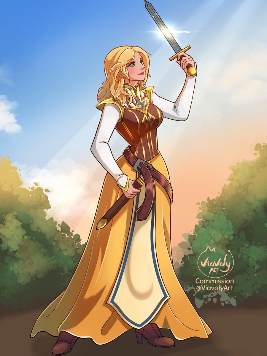 ViavalyArt's tweet photo. Commission Finished!
#DnD #DungeonsandDragons #tabletopgame #illustration #digitalart https://t.co/dToxucCFoh
