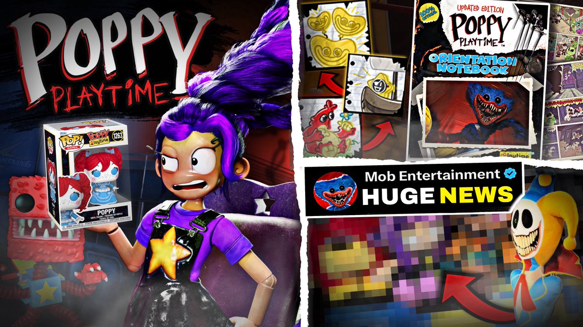 ItsLightnings's tweet photo. 🚨NEW #PoppyPlaytime NEWS Video!🚨

MORE Chapter 6 Hints JUST DROPPED + Lily QnA, Console Ports, Movie Info &amp; MERCH... | NEWS

Video Linked Below 👇 &amp; Below My Bio!

#MobPartnersinCrime #PoppyPlaytime6
#LilyLoveBraids #Giblet #QnA #NEWS #PoppyPlaytime5 #Chapter6 #Merch #Funko https://t.co/Ad1Sp9RVf9