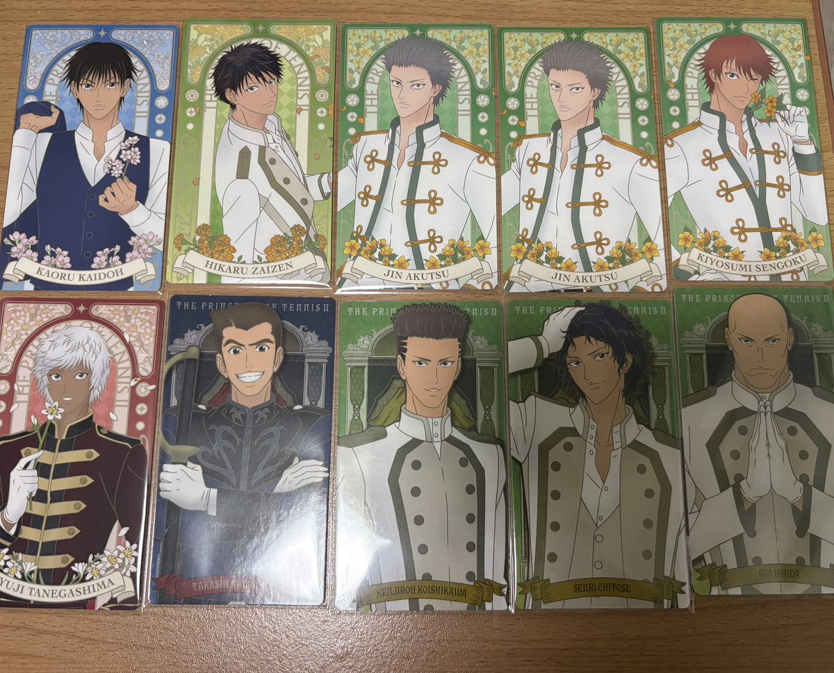 pokenarabs's tweet photo. 【交換・譲渡】新テニスの王子様 テニプリ 庭球浪漫 アルカナカード

譲)海堂、財前、千石､亜久津2、河村、首道、千歳、種ヶ島､石田銀

求)同過去弾侑士、仁王、柳または183円/枚+送料

バラチャレンジ分になります。郵送でのお取引となります。検索からお気軽にお声掛けください。 https://t.co/zE62TVSyIz