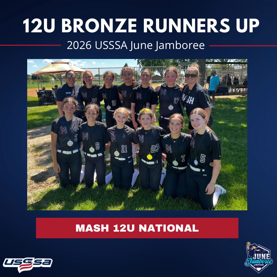 MNUSSSAFP's tweet photo. Congratulations to our Champions &amp; Runners Up in the 12U Silver &amp; Bronze Brackets in the June Jamboree this past weekend‼️

#playusssa #mnusssafastpitch https://t.co/c4YTqGkG8z