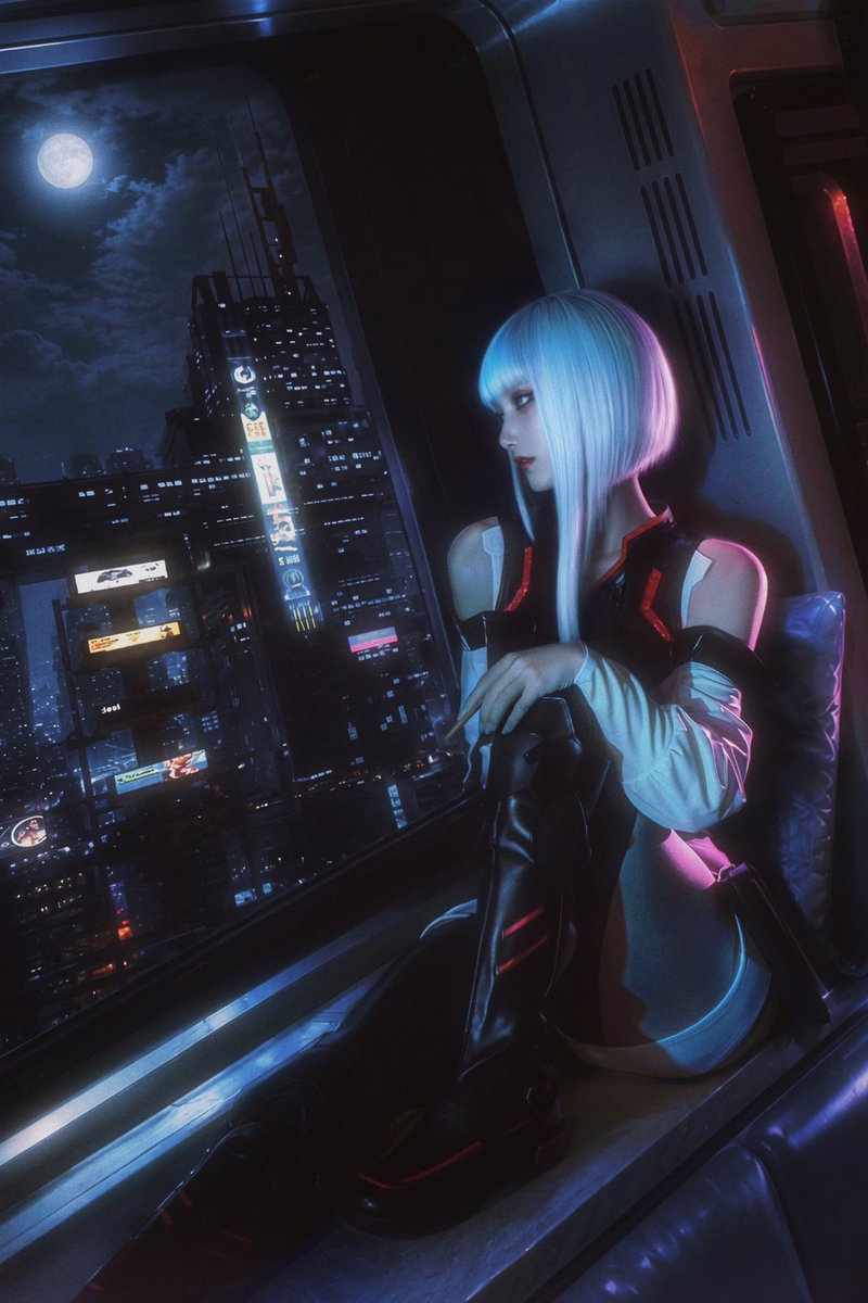 tainai_cos's tweet photo. 真希望可以和你一起去月球
-
《Cyberpunk: Edgerunners》
露西：太乃
攝影：普拉又仆啦 https://t.co/vB0LgEUpwh