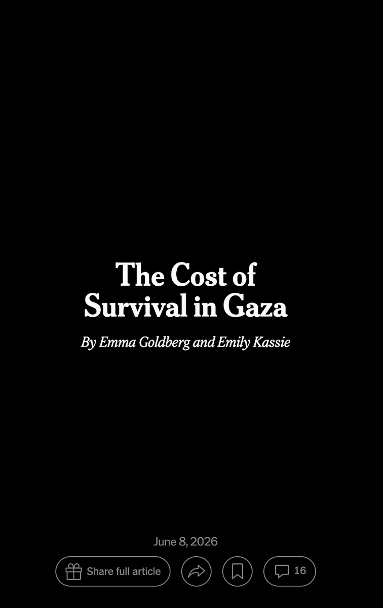 HonestReporting's tweet photo. 1/
Today’s @nytimes / @pulitzercenter feature stars Saleh Abu Shamala, a London‑based Palestinian who says he spent $250k on his family in Gaza and got UK asylum for opposing Hamas.
What NYT doesn’t tell you: he openly supports other Palestinian terrorists. https://t.co/tLg6xpuNnp