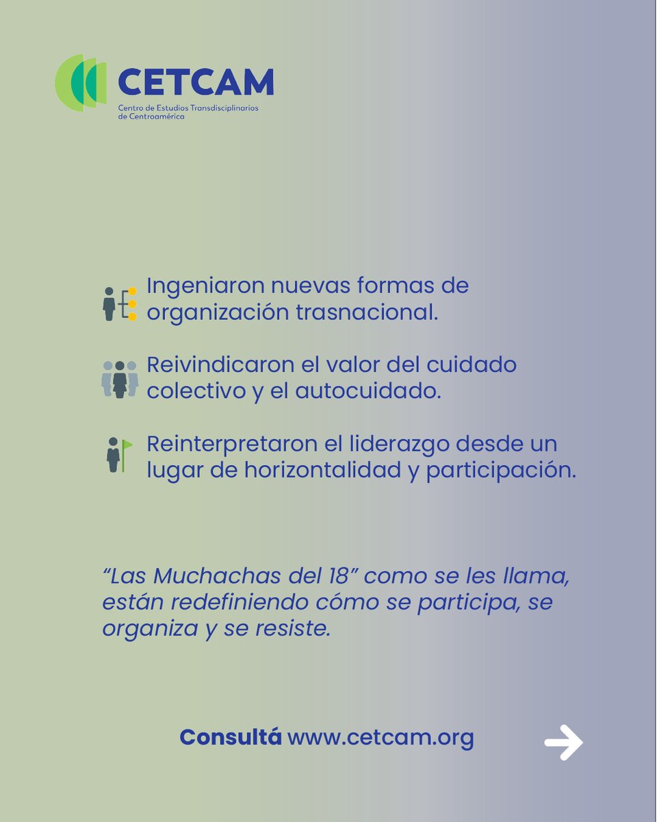 CetcamCA's tweet photo. 🇳🇮 Una generación marcada por 2018 está reinventando la participación política en #Nicaragua
¿Qué la distingue de las anteriores? 👇🏽 https://t.co/O63CXUuPfp