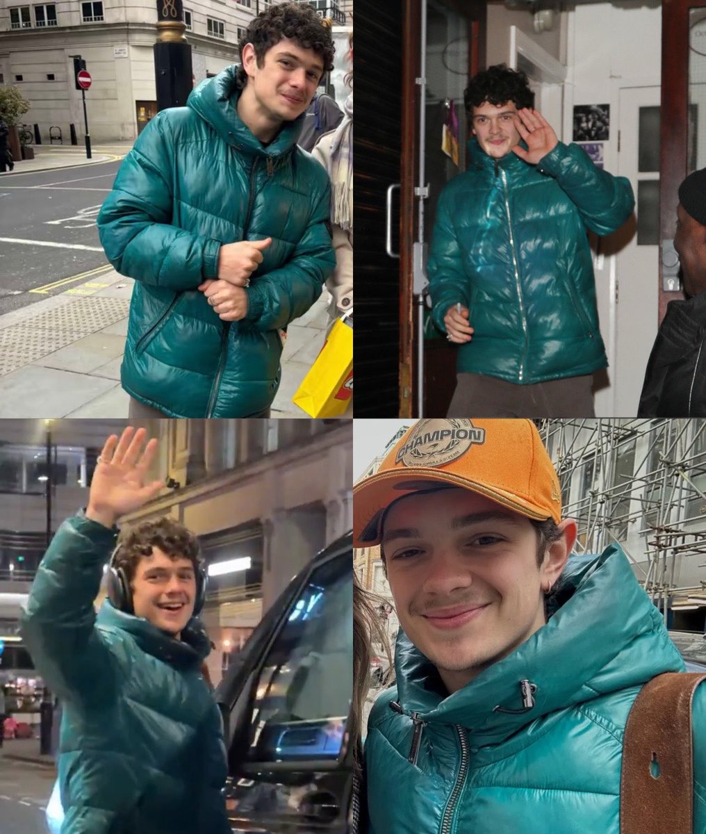 RNJWestEnd's tweet photo. Peep Noah’s favorite jacket lying on the ground for Sadie to sit on! A true gentleman just like his character Romeo. ❤️ https://t.co/qNxqd4YRtt