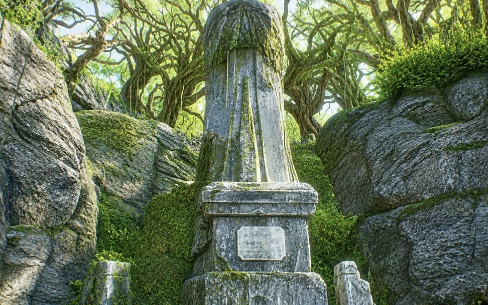 takepon_n's tweet photo. P6の妄想。ロゴを反転すると9D（dimension）。9の世界の北欧神話ベース。墓地と緑は世界樹の流れ。ロゴの円は日蝕、月蝕、ラグナロクの前兆。
P3青の「死」、P4黄の「真実」が合わさったP6緑の「再生」。崩壊後の新しい始まりがテーマになる。
そんなこんな、明日のニンダイは世界樹新作くる！？　笑 https://t.co/hQcdr7Hbk1