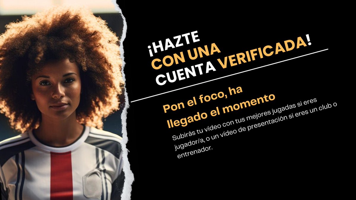 MakeClubApp's tweet photo. ⚽ Los detalles marcan la diferencia.

Una cuenta verificada en #MakeClub te ayuda a generar más confianza, ganar visibilidad y conectar con otros perfiles verificados.

🚀 Destaca donde se mueve el #FutbolAmateur.

 👇🏼👇🏼👇🏼
https://t.co/HfTbrbihrj https://t.co/XPSrugVeqn