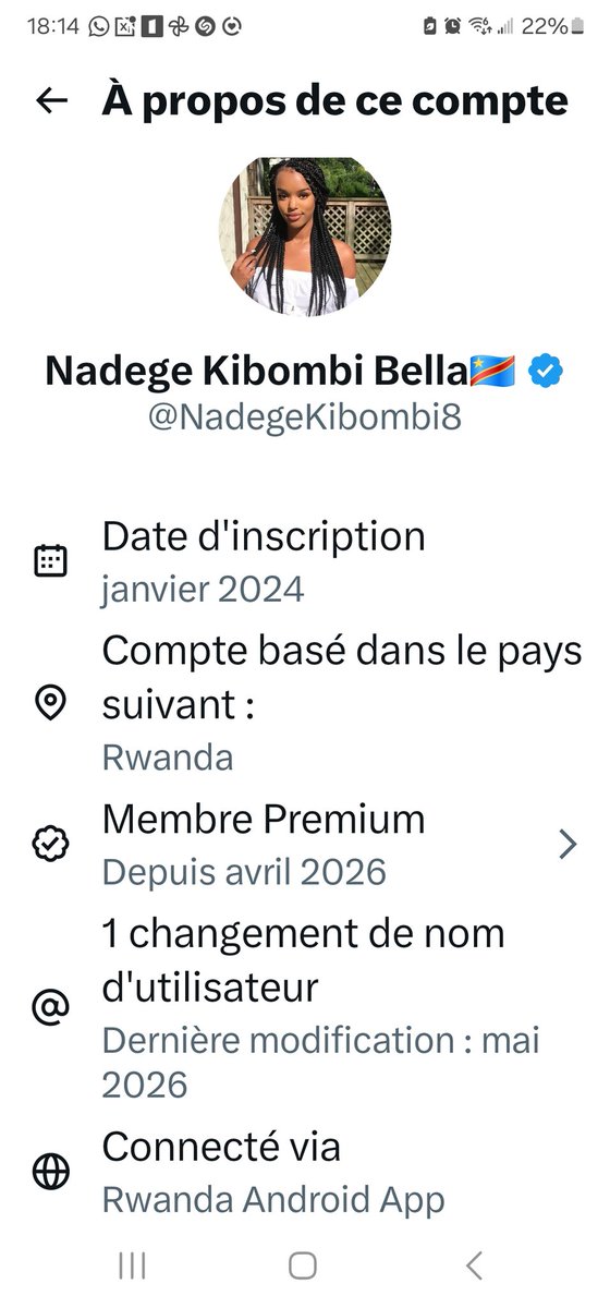 kongolaise's tweet photo. @NadegeKibombi8 @amluzayamo @SimaroNgongoMba @kambale @KayowaM @PatrickMuyaya @TazamaRDC_Infos @TwirwanehoMoise @SMwanamilongo1 @Yanbat1 @kivupulse1 @kivuutile @michombero @kakese_leon Est ce le même terroriste Rwandais qui se cache derrière @MamyKazadi ?
Jamais vu un peuple qui a honte de sa nationalité pourrie pour s’accrocher à la meilleure des nationalités🇨🇩 https://t.co/cgAdJ5wV0Y