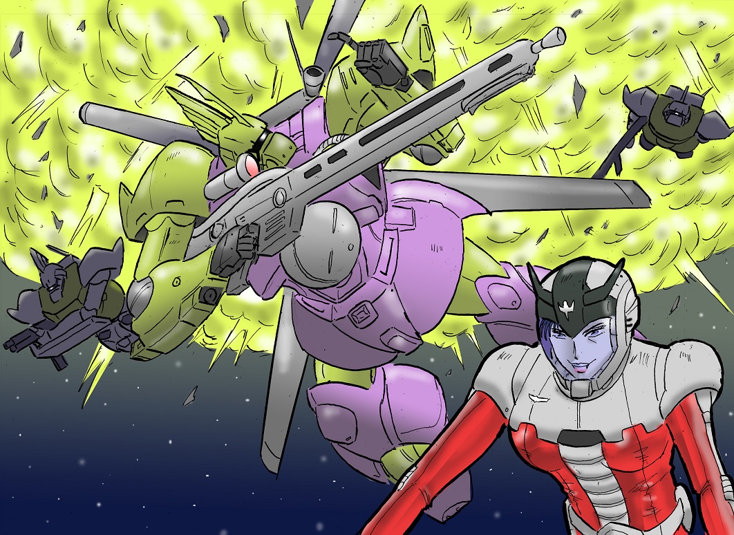 「#私の好きなガンダム女性キャラ4選 まったく・・・ガンダム熟女キャラは最高だぜ!」|ジ・アーティスト・フォーマリー・ノウン・アズ・チャーリィのイラスト