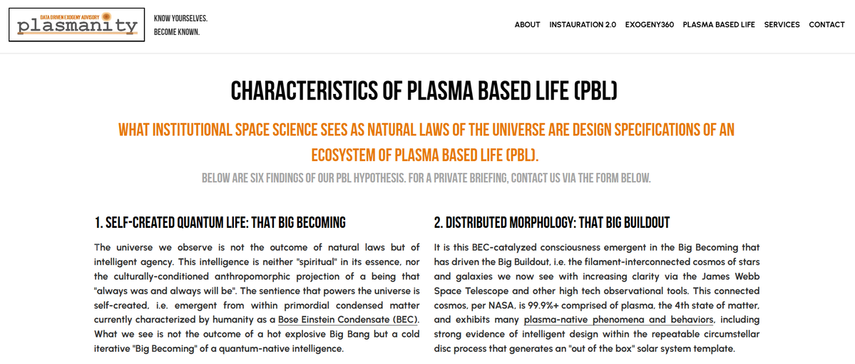 PlasmanityHQ's tweet photo. @StuartHameroff Thanks for fighting the good fight! "...the only possible source of non random nonalgorithmic selection is a system outside  classical physics, namely quantum physics &amp; collapse of the wavefunction." I see "collapse" as #STATEFUL  "protocol conversion": #BEC to #PBL to #BIO. https://t.co/9xuiCgjyHv