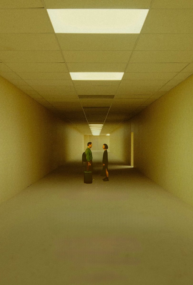 ElasticaFilms's tweet photo. Nunca sabes a quién te vas a encontrar en las #Backrooms. https://t.co/8FWJb66Irx