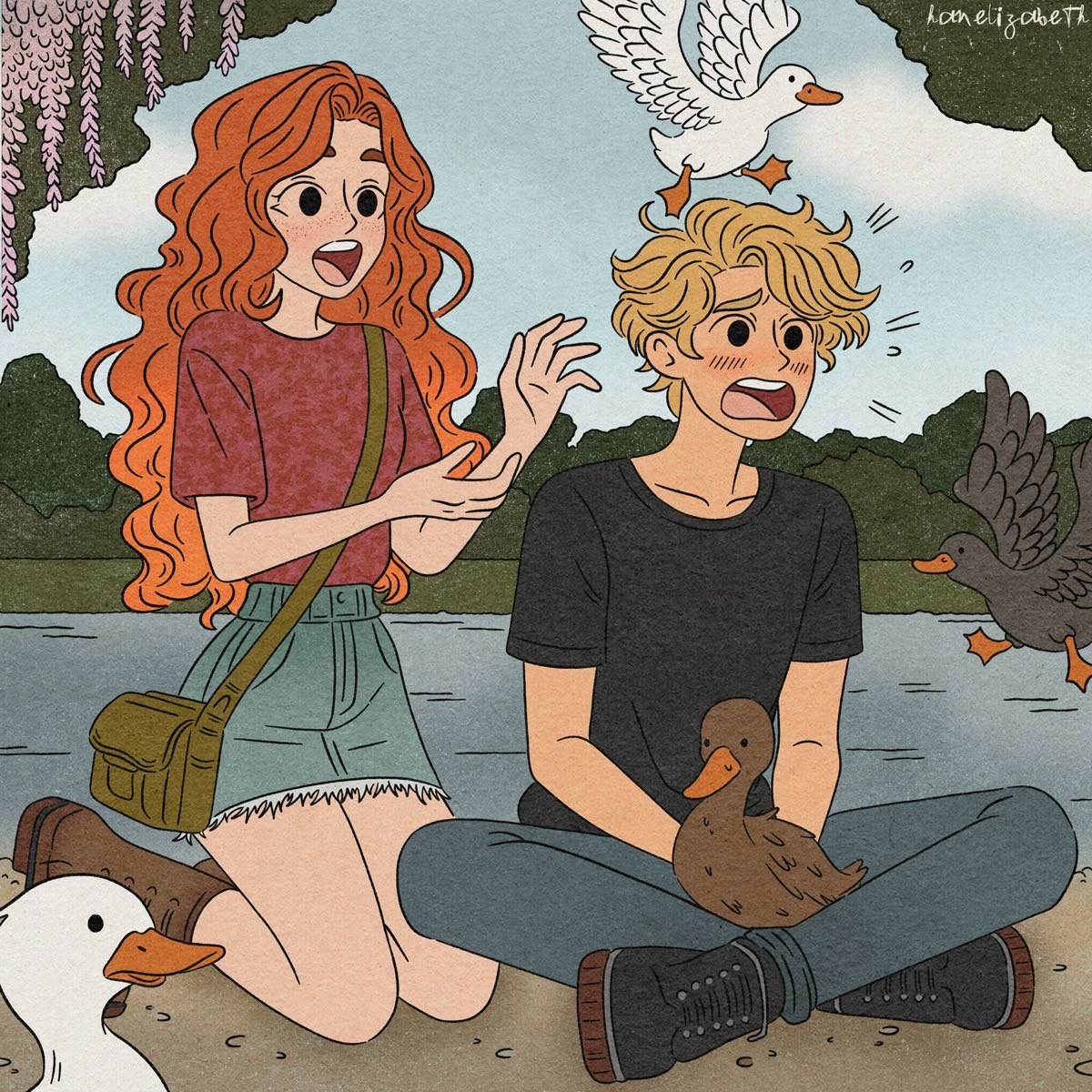 churchandchairs's tweet photo. this art style is the cutest ever https://t.co/HN21PtKL5n