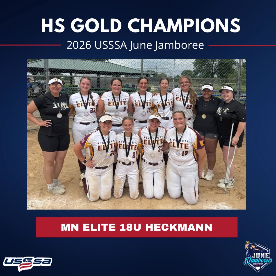 MNUSSSAFP's tweet photo. Congratulations to our Champions &amp; Runners Up in the High School divisions and brackets in the June Jamboree this past weekend‼️

#playusssa #mnusssafastpitch https://t.co/cTwfDCof75
