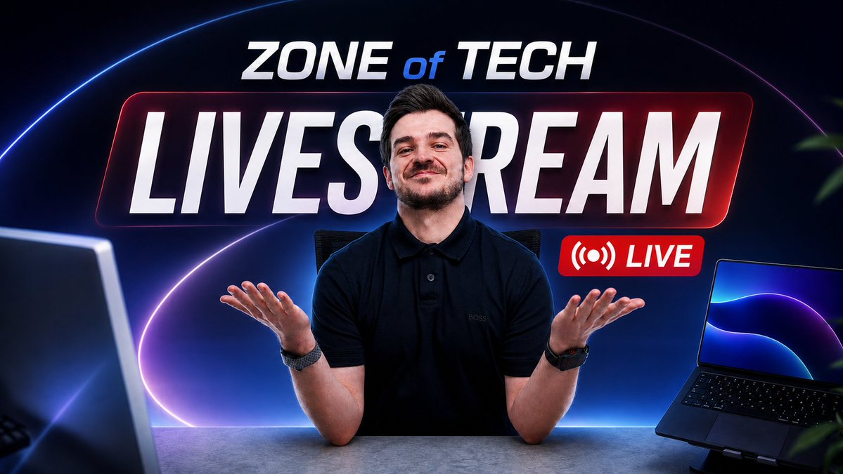 ZONEofTECH's tweet photo. Join me for the WWDC 2026 Livestream:
https://t.co/i8Aigj95Ag

Going live in 10min!

#WWDC26 https://t.co/8O2ZBnAsRb