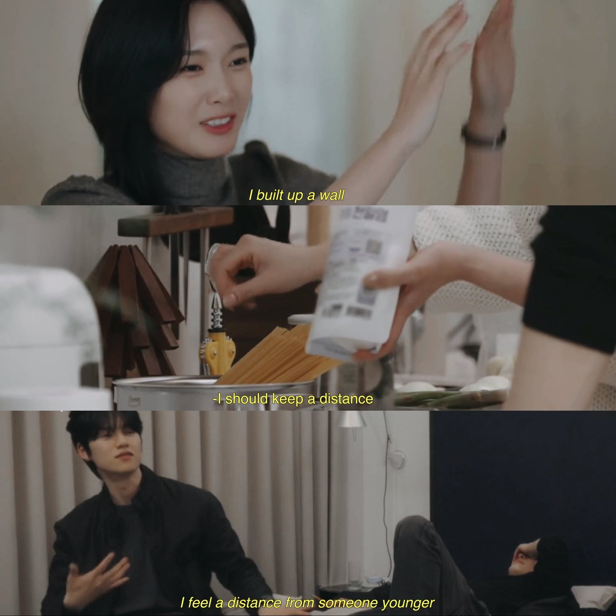 swooningsoul's tweet photo. #heartsignal5 

the distance                                                  the distance in question https://t.co/agSFhFft9f