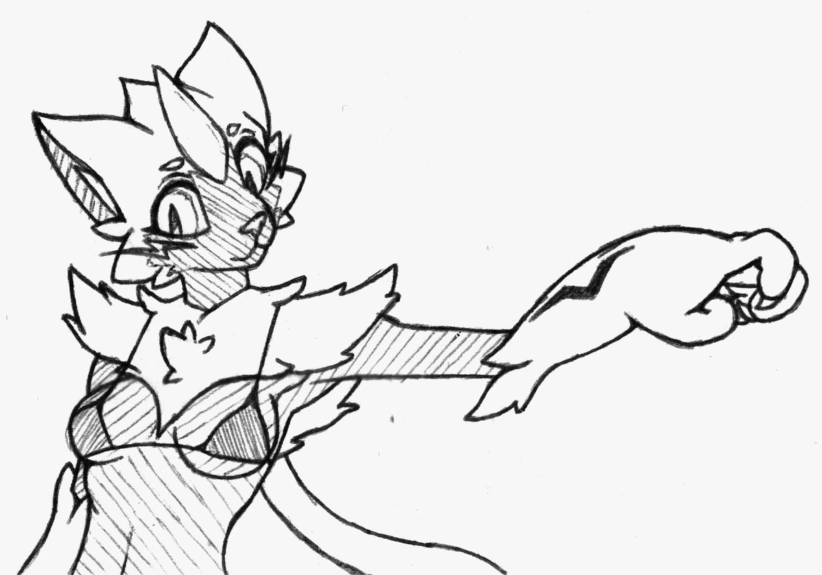 FelipePeixee's tweet photo. half zeraora, again https://t.co/SIAslBlvM5