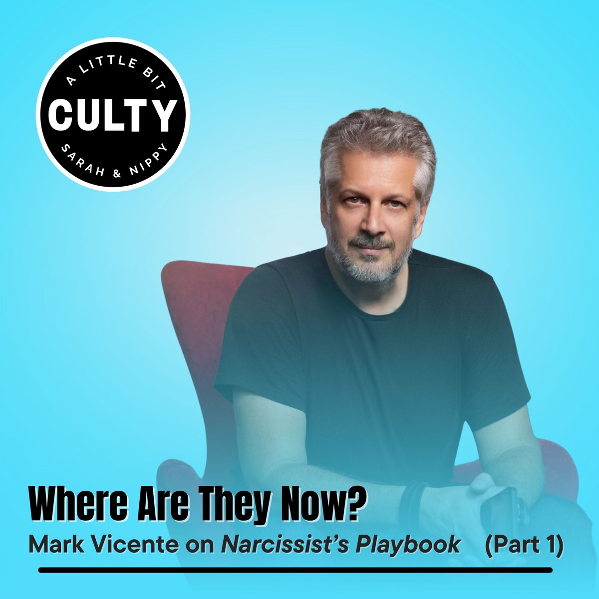 sarahjedmondson's tweet photo. @markvicente returns to @alittlebitculty for a new “Where are they now?” conversation and opens up about the five-year journey behind his upcoming film, Narcissist’s Playbook. Full interview coming on YouTube!

Listen to Part 1: https://t.co/UDktuCfDFH

#NarcissistsPlaybook https://t.co/h7G48hGT3o