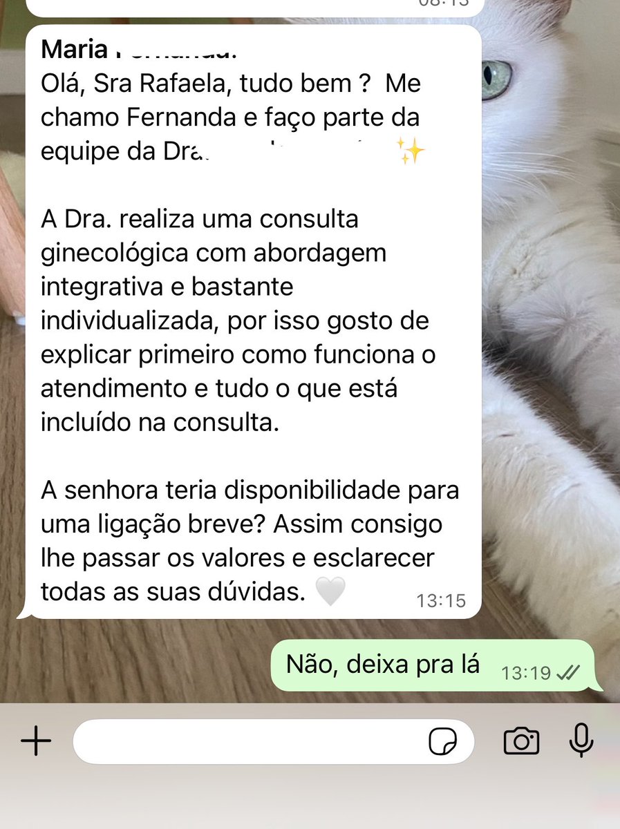 thisisrafav's tweet photo. Era só dizer o preço da consulta pqp viu https://t.co/QR1woFlxOo