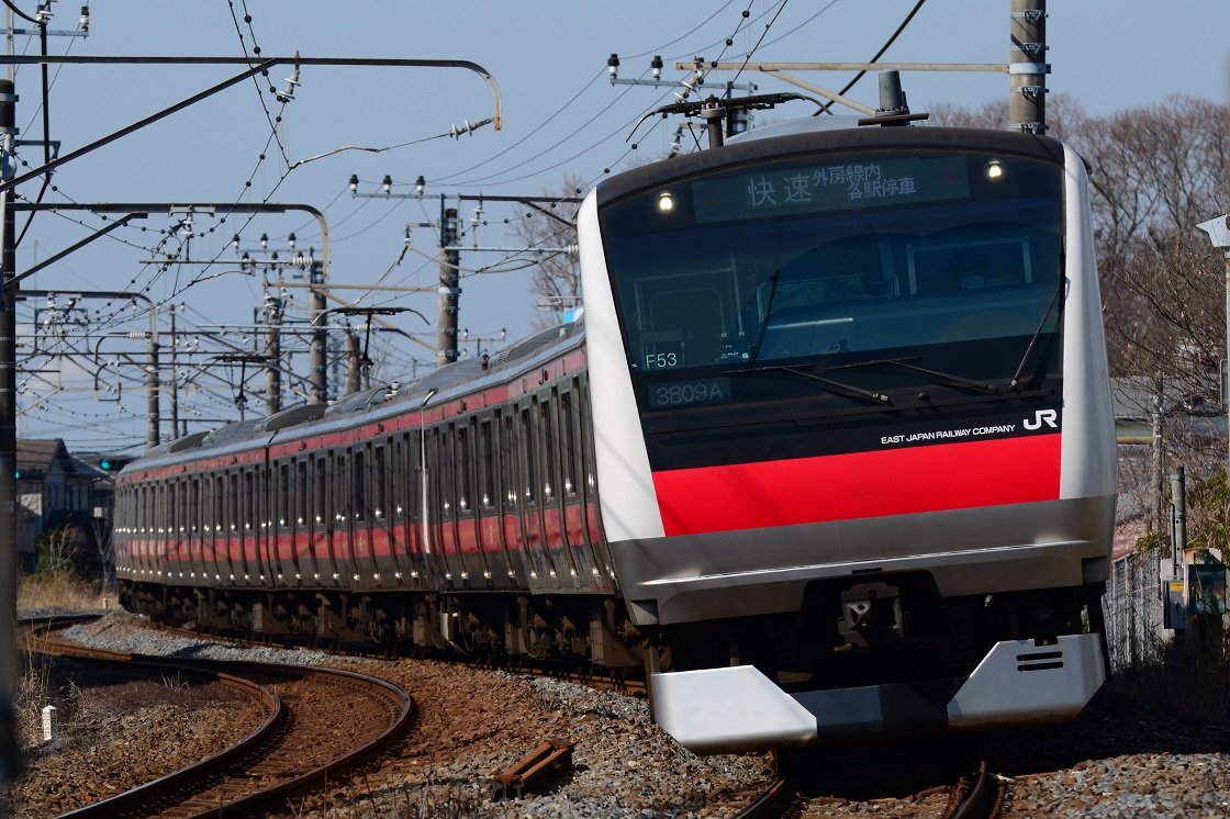371M_for_Choshi's tweet photo. 分割編���の外直
幾度となくチャレンジしても表示負けてたようで「快速 上総一ノ宮」で撮れていない説 https://t.co/A2Q36z56ry