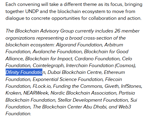 ajki76's tweet photo. It's always funny when people say $ICP holders are pushing conspiracy theories by claiming #InternetComputer gets ignored by mainstream (paid) media and influencers.

In 2024, UNDP didn't just invite DFINITY/ICP to join an advisory group. It selected DFINITY as a partner to develop and implement Universal Trusted Credentials on #InternetComputer.

Source:
https://t.co/qzRKv2ZBhS

Then, in 2026, UNDP launched a Blockchain Advisory Group consisting of 26 organizations, not just the 7 mentioned by @Cointelegraph.

Source:
https://t.co/BEMpxksuE9

Yet when @Cointelegraph  promoted the initiative, #ICP somehow didn't make the cut.

Think about that for a second.

In 2024, ICP was already building solutions with UNDP. 

In 2026, when the same organization announced a 26-member advisory group, the project actually implementing technology with UNDP was omitted from the coverage.

Apparently, helping UNDP build real-world infrastructure is less newsworthy than being good at getting mentioned.

Maybe it's not a conspiracy.

Maybe it's just a coincidence that for the past five years, ICP, while pushing to put entire applications, AI, storage, smart contracts, and multichain integrations fully onchain, keeps getting left out of the conversation.

You can decide for yourself whether it's just bad luck, or whether ICP threatens an industry built on selling layers, bridges, cloud dependencies, offchain infra, and the narratives used to justify them.