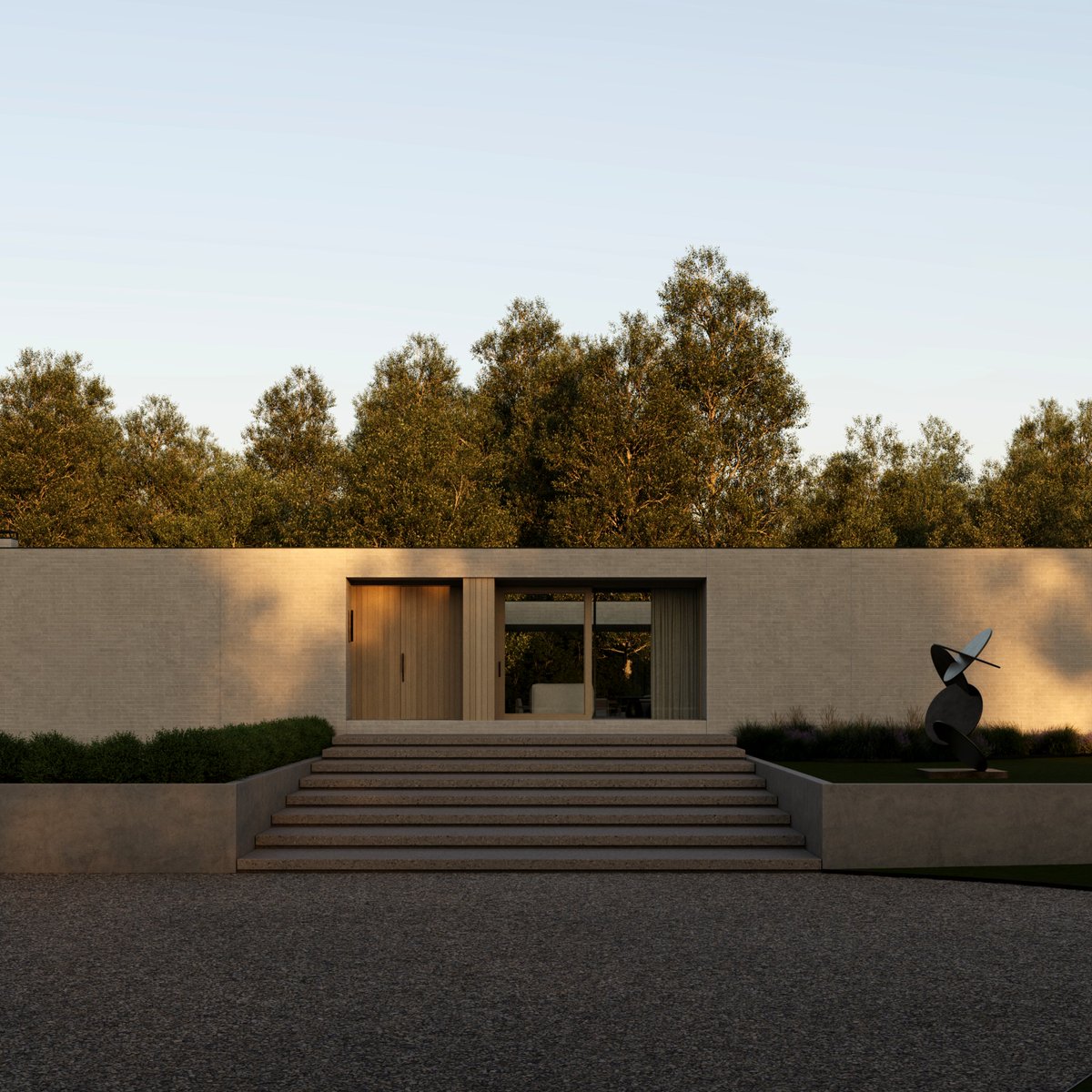 philryan_vis's tweet photo. Personal study inspired by Studio Goss. #coronarenderer #chaoscorona #architecture #archviz https://t.co/pqwpO80GFx