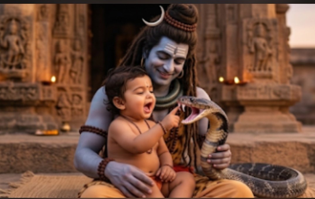 patangaha's tweet photo. एको नव द्वौ दश पञ्च सप्तेत्यजीगणन्नात्ममुखं प्रसार्य।
महेशकण्ठोरगदन्तपङ्क्तिं तदङ्कगः शैशवमौग्ध्यमैशिः।।

#कुमारसम्भवम् https://t.co/pshod3hZyM