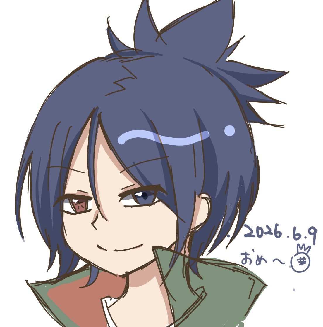 sabanomisso_ni's tweet photo. 落書きごめん🍍
#六道骸誕生祭2026
#六道骸生誕祭2026 https://t.co/sIo7pQLpu9