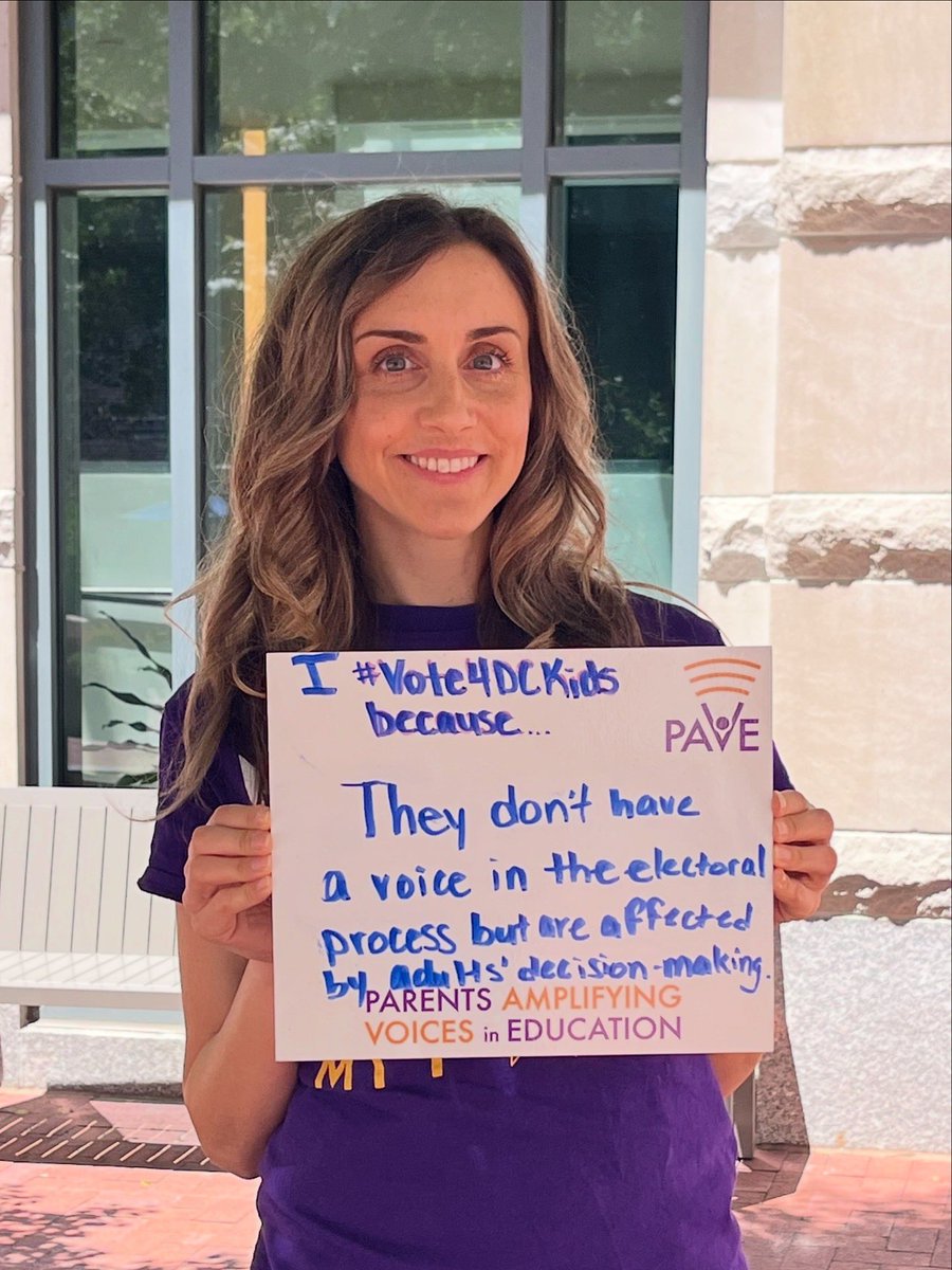 dcpave's tweet photo. ⏩️ Swipe to see why Ward 5 Parent Leader Yvette Selby, Ward 7 Parent Leader Simone Scott, and Ward 8 Parent Leaders Anise Walker &amp; Laura Fitzgerald will be prioritizing DC’s kids &amp; their education when they cast their ballots! https://t.co/hXA0syAJex