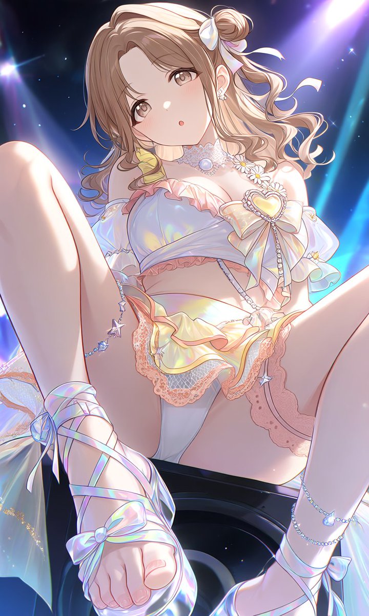 hotarugawaR's tweet photo. 市川雛菜｜Hinana Ichikawa
舞台ビキニセット

SFW illustration
#市川雛菜 #シャニマス #AIイラスト https://t.co/74cZZUYzE6