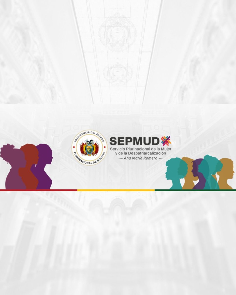 Sepmudbo's tweet photo. Nueva portada del Servicio Plurinacional de la Mujer y de la Despatriarcalización "Ana María Romero" (SEPMUD).

#sepmud #SEPMUD #Bolivia https://t.co/yvqV0k4SBn