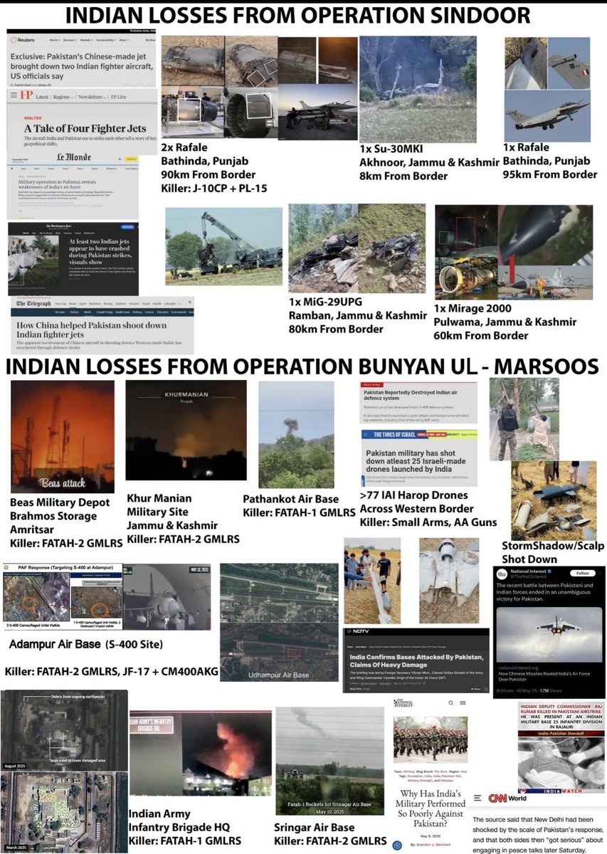 backtime's tweet photo. @ThePrintIndia @sabena_siddiqi @soumya_pillai "India asked Pakistan in May 2025 for satellite imagery to verify the reported downing of six jets. Now that Pakistan's satellite capabilities are being discussed, why call it 'spying'? Did Pakistan call India a spy when India used satellite imagery?" https://t.co/o3BSV0on79