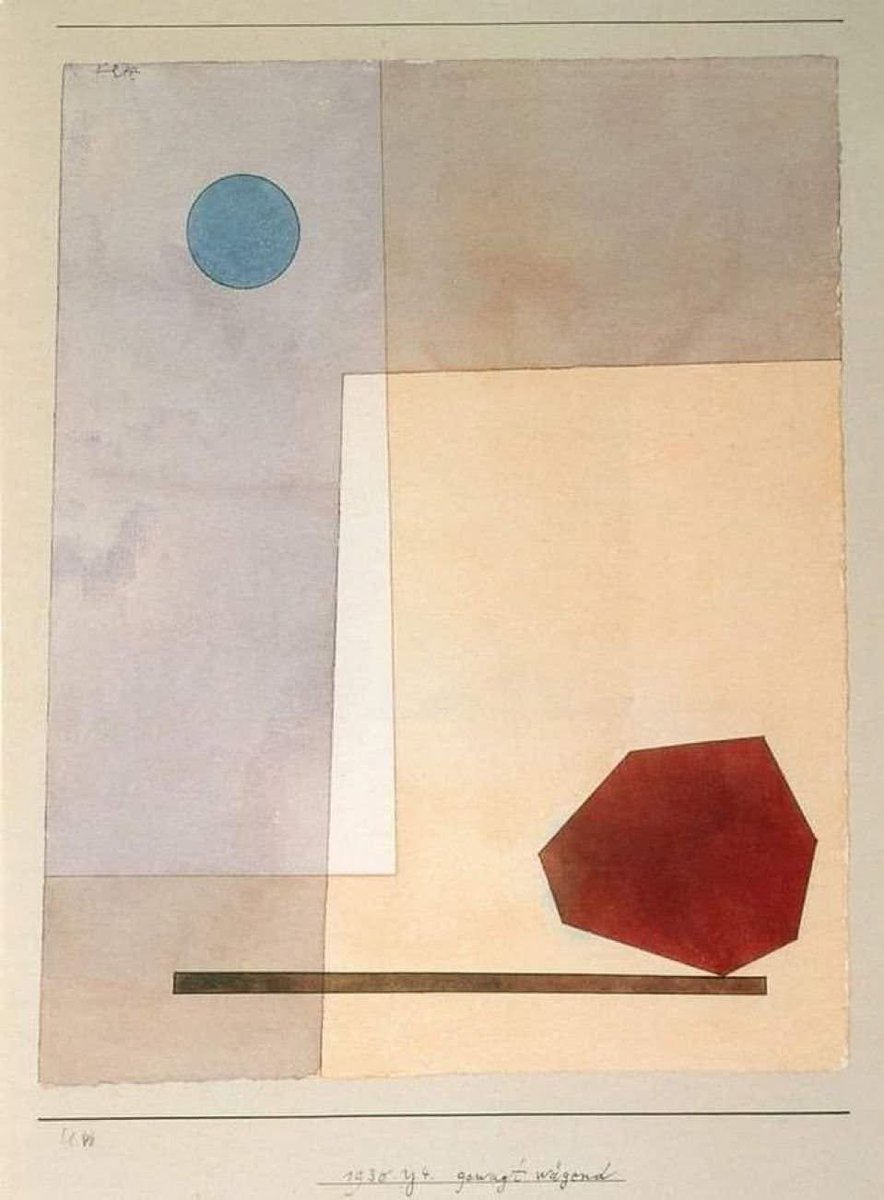 _Emmet_Emmet's tweet photo. Paul Klee
Doubtful Balance |1930 https://t.co/VtPhlssx2r