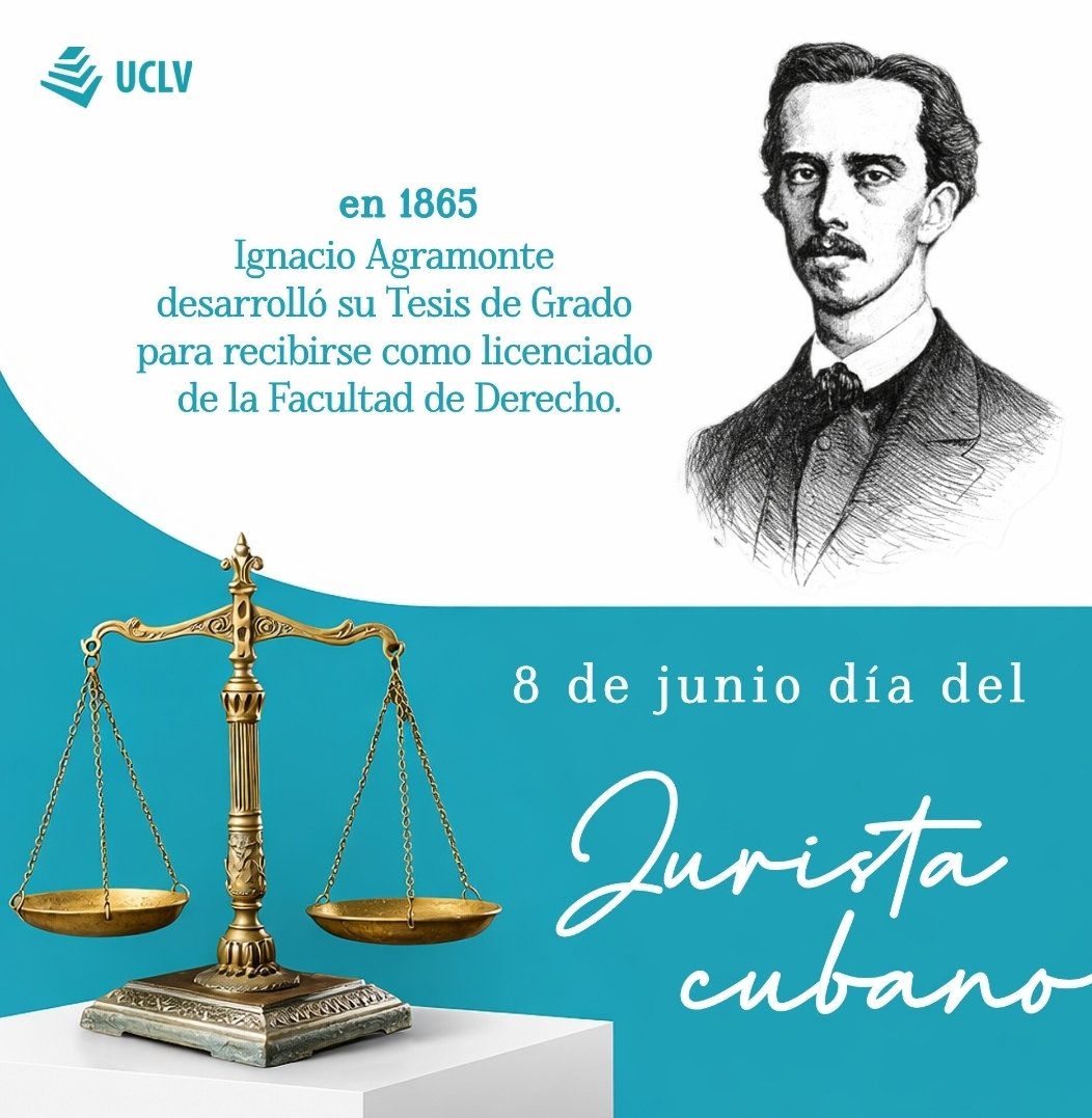 UCLVCU's tweet photo. ✊️Hoy felicitamos a todos los juristas de Cuba. Y un abrazo especial a los que se formaron en la ##UCLVnuestra y a los que estudian en nuestro campus esta noble profesión. 
¡Gracias por defender la justicia todos los días!
#UniversidadCubana https://t.co/XGw9pKGwnm