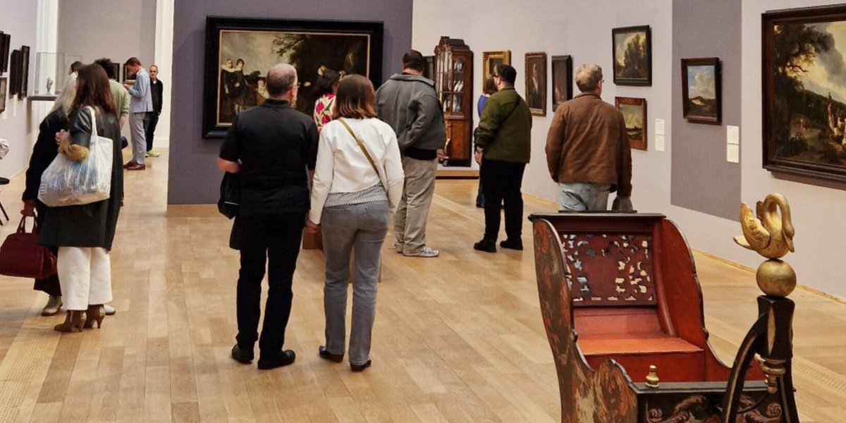 PBALille's tweet photo. Nouveau ! Deux nouvelles galeries permanentes à découvrir au musée :
✨ « Inspirations du lointain », dédiée à l’influence des mondes lointains sur l’art européen (16e-20e s.).
🇳🇱 « Les Provinces-Unies au 17e s.» : l’âge d’or hollandais à travers peintures, mobilier &amp; céramiques. https://t.co/g7c0LRWd9d