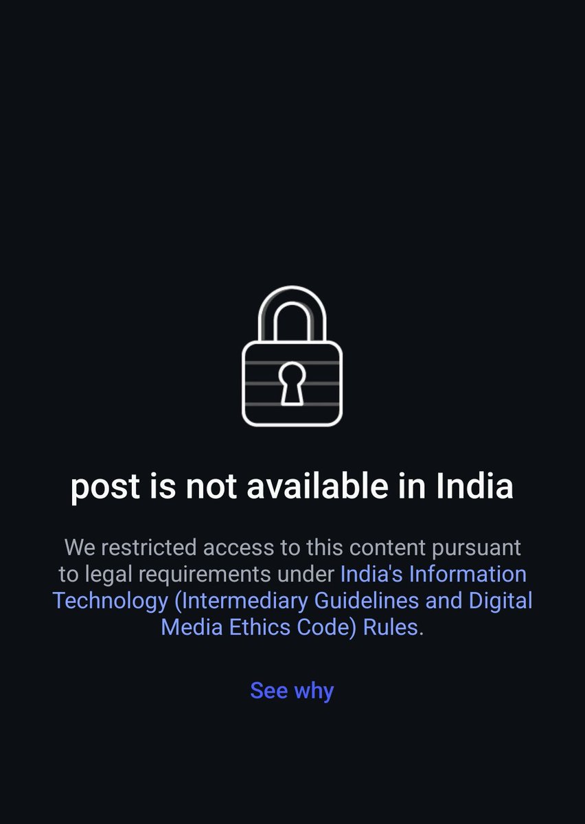 yoganandht's tweet photo. @theliverdoc Yes. It is blocked https://t.co/XNh02JXTg9