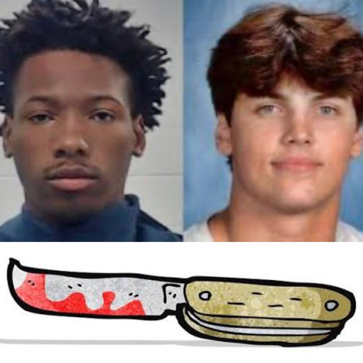 PhilipCDube's tweet photo. Collin County, Texas | Two handsome lives are altered for all time. Karmelo Anthony, a 19-year-old former Frisco high school student, is on trial for the 2025 stabbing death of 17-yr-old Austin Metcalf at a track meet. The state asserts this was a senseless unprovoked killing at a school. Even though Angelo was only 17 at the time, the prosecution put him on trial in adult court where he’s facing life in prison. The defense claims Anthony acted in self-defense. What is the calculus for determining whether a kid believed in the need to act in deadly self defense? When does a person go too far? His fate will soon be in the hands of a Dallas - Ft Worth jury. @CourtTV @LawCrimeNetwork @NancyGrace @NewsNation @TMZ @DallasNews @CollinCountyGov @CollinCountyDFW @Texas
